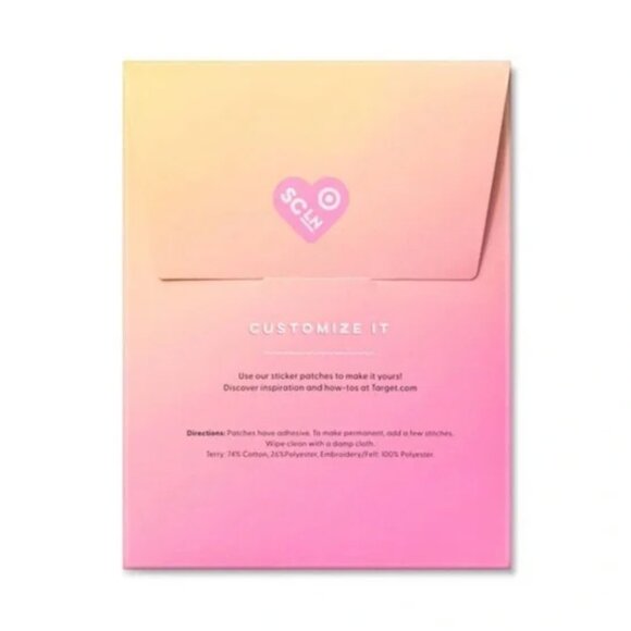 NEW Stoney Clover Lane x Target White Heart Patch - Picture 4 of 4